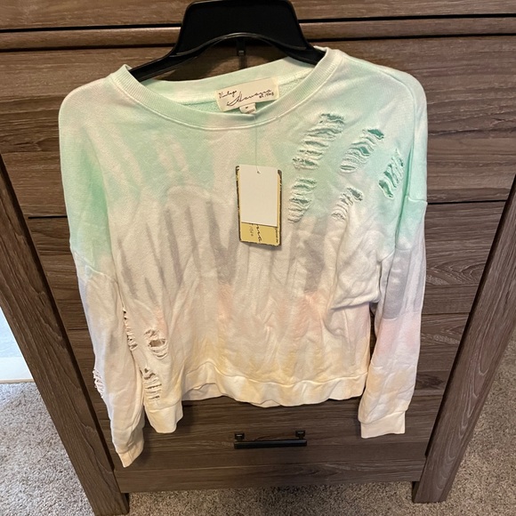 Nwt Vintage Havana Crewneck sweatshirt size Medium - Picture 1 of 3